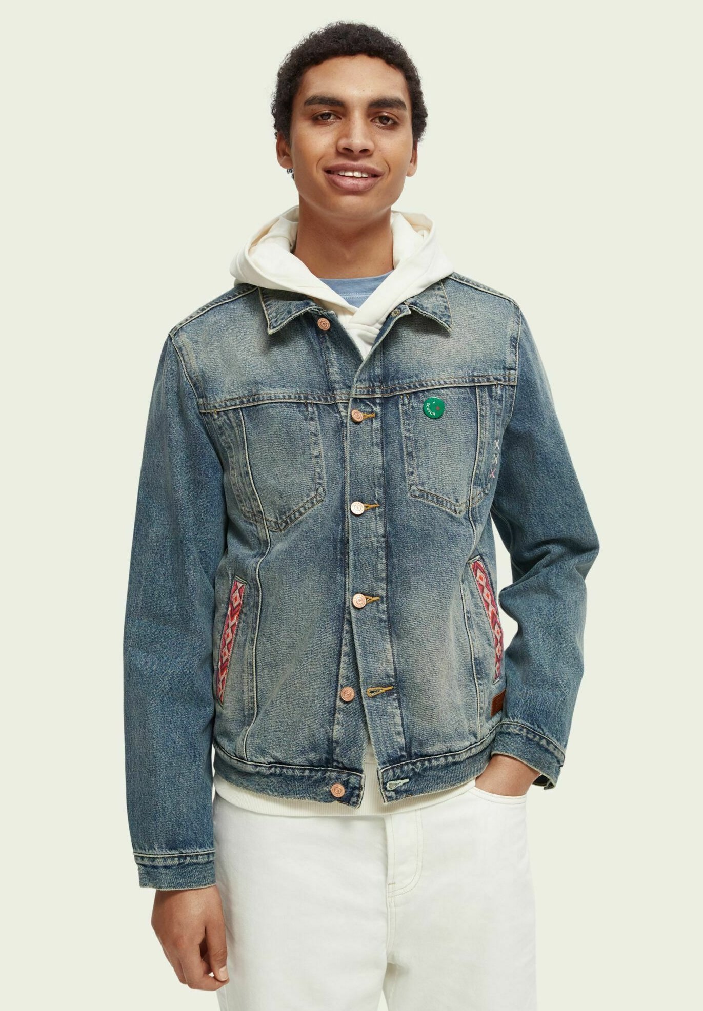 Soda TRUCKER - Denim jacket - satellite 