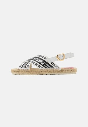 Espadrilles - black/white