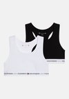 BRALETTE 2 PACK - Brassière - black/white
