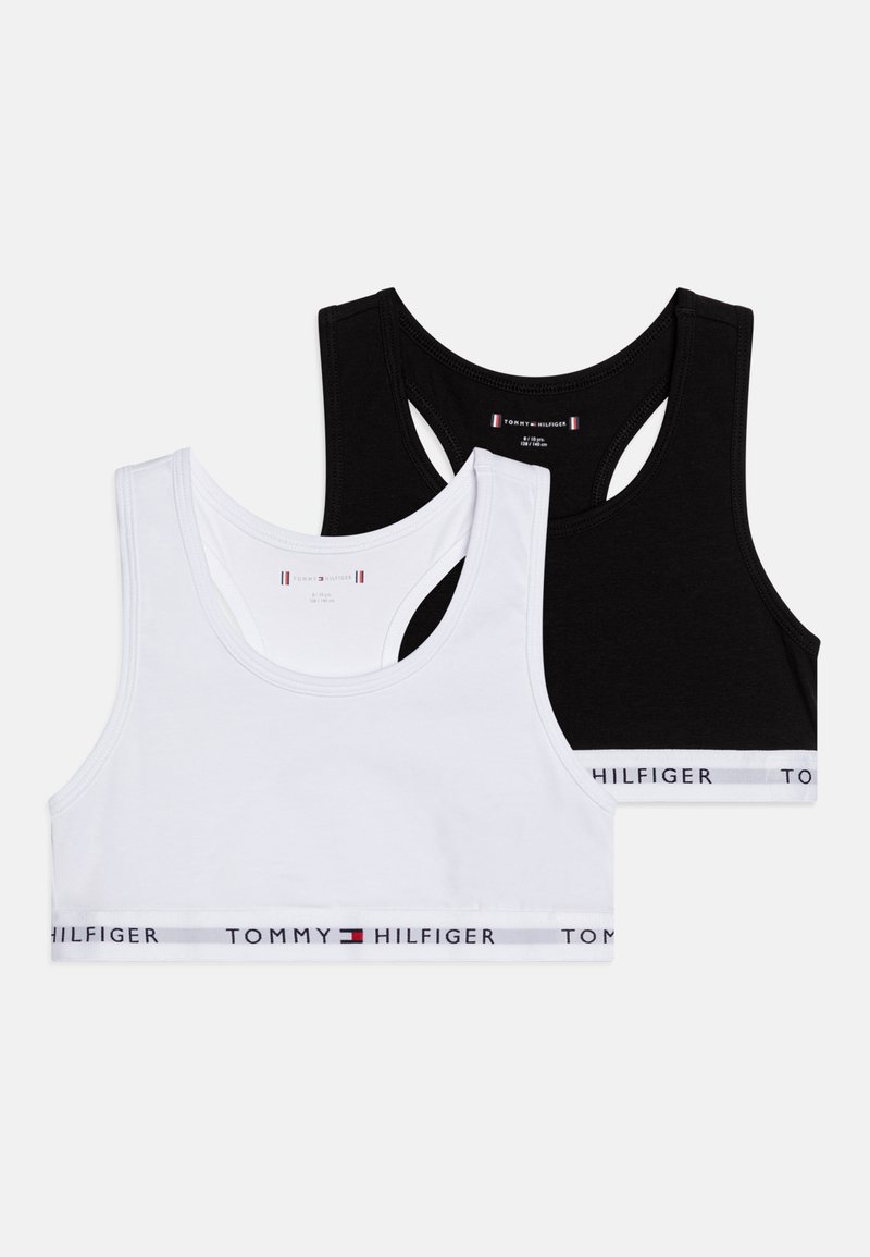 Tommy Hilfiger 2-PACK SIGNATURE UNPADDED RACERBACK BRALETTES - Bustier ...