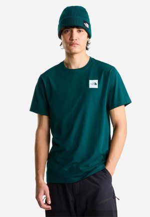 The North Face, M EVOLUTION BOX HALF DOME REGULAR SHORT. - T-shirt basique - pacific teal