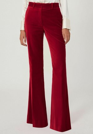 REGULAR FIT - ELIA - Tygbyxor - red