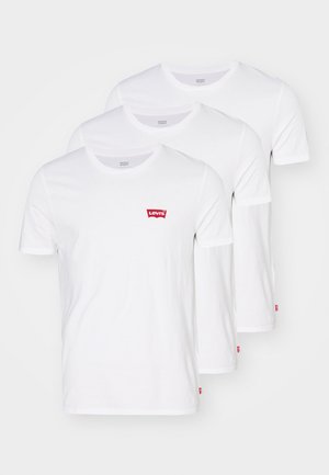 GRAPHIC TEES 3 PACK - Basic póló - white