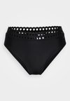 EYELET BRAZILIAN - Bikini alsók - black