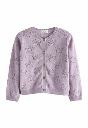 FLOWER POINTELLE REGULAR FIT - Kofta - lilac purple