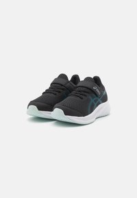 ASICS PATRIOT 13 UNISEX - Chaussures de running sur route - black/teal blue