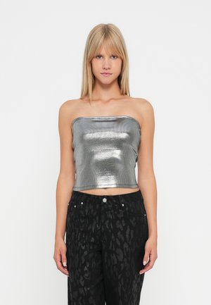 JXFIONA BANDEAU - Toppi - silver-coloured