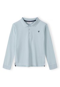 MINOTI LONG SLEEVE POLO STANDARD - Pikeepaita - light blue