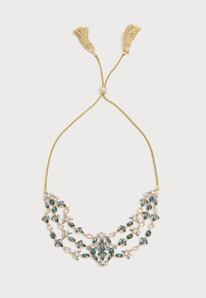 Marchesa, DRAMA COLLAR - Κολιέ - gold-coloured/blue