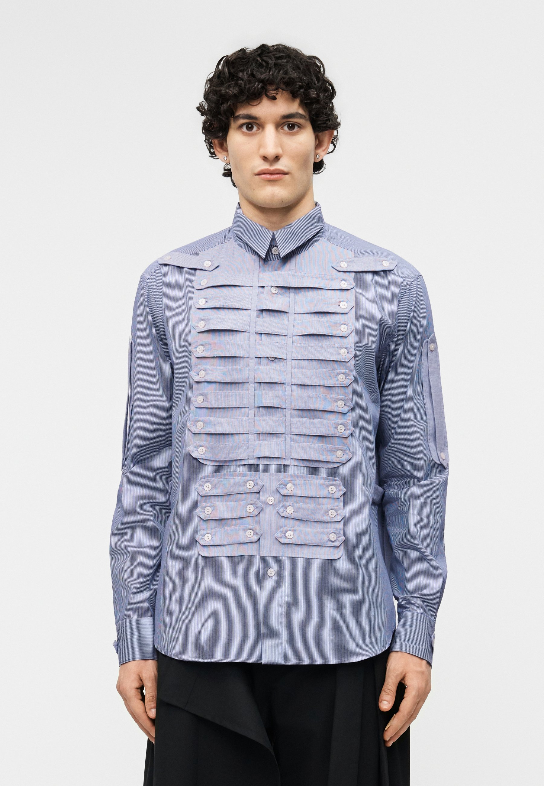 CRAIG GREEN MULTI TAB SHIRT - Shirt - navy/dark blue - Zalando.co.uk