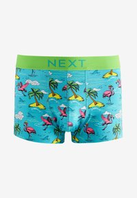 Next PATTERN FOUR PACK - Boxer alsónadrág - blue green animal fun pattern