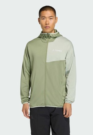 XPR LT FL H J - Forro polar - tent green   halo green