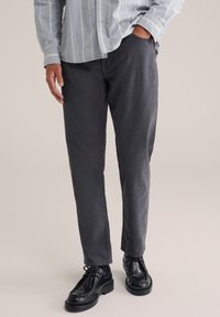 WE Fashion BLUE RIDGE - Vaqueros rectos - dark grey