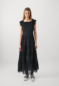 YAS - YASSIV MIDI DRESS - Vardagsklänning - black Miniatyrbild 1