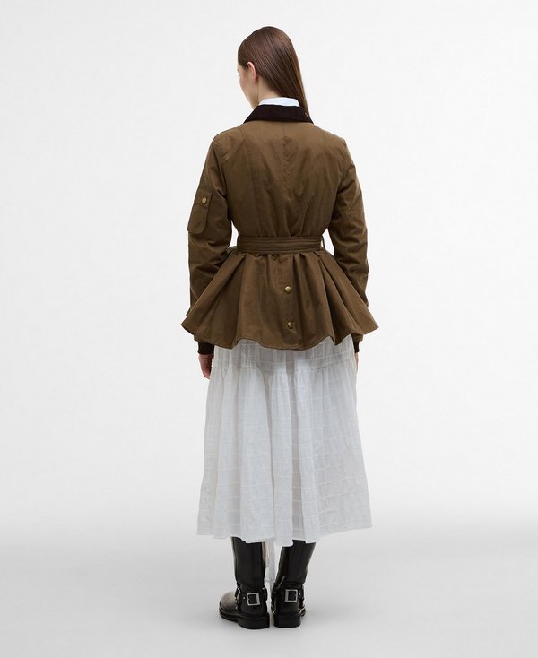 BARBOUR X ERDEM CONSTANCE WAX JACKET - Summer jacket4
