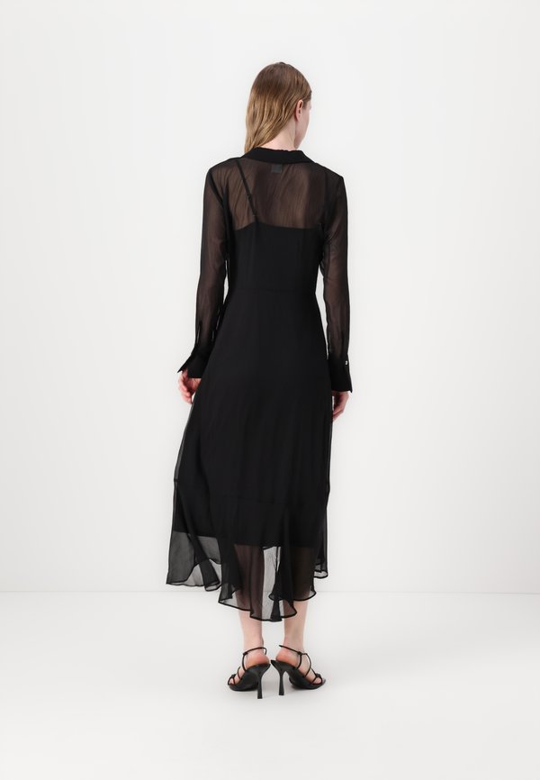 COLLAR KNOT FRONT MIDI - Day dress3