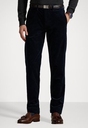 Polo Ralph Lauren STRETCH STRAIGHT FIT CORDUROY TROUSER - Trousers - aviator navy