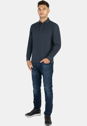 Normani, 4ER SET HERREN LANGARM POLOSHIRT - Poloshirt - navy