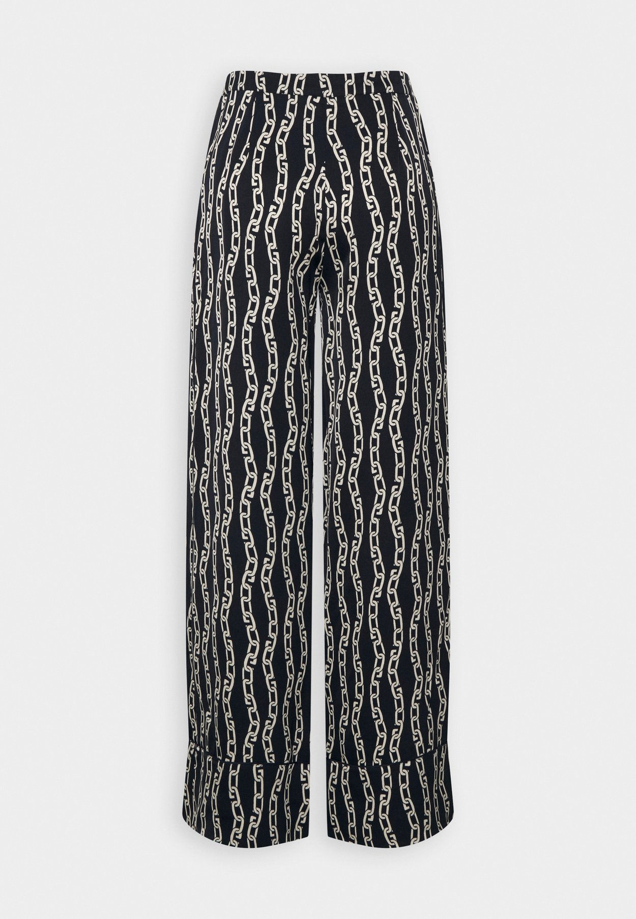 CHAIN PRINT WIDE PANT