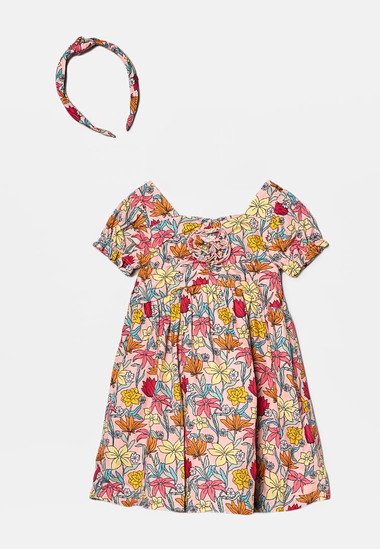 Scotch & Soda Jurk donkerroze Scotch & Soda Jurk donkerroze