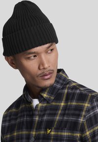 Lyle & Scott CHECK - Camicia - jet black