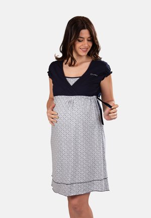 Premamy, Camicia da notte - grey-night blue
