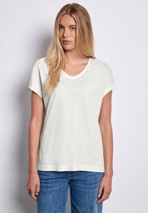 Street One Studio V-NECK - T-shirt basic - weiß