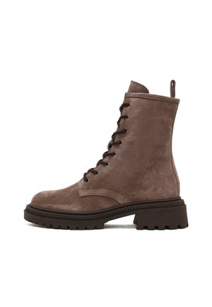 Stivaletti stringati - mink