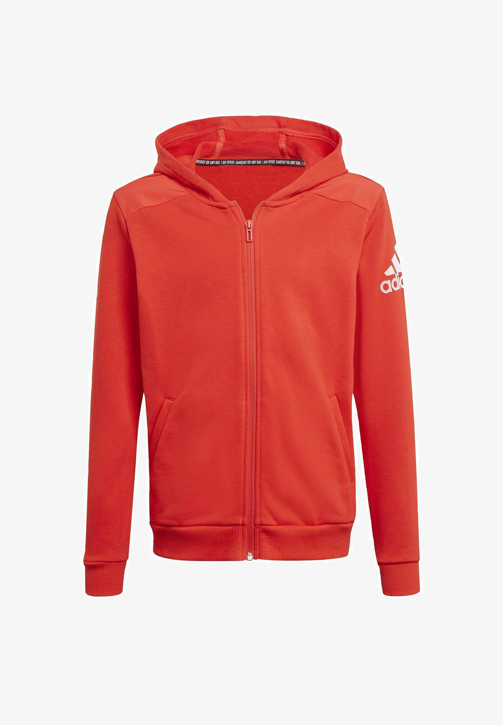 Adidas Performance Logo Full Zip Hoodie Sweatjakke Traeningstrojer Red Rod Zalando Dk Adidas Performance Logo Full Zip Hoodie Sweatjakke Traeningstrojer Red Rod Zalando Dk