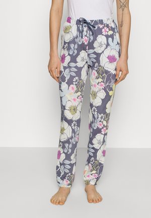 LASCANA PANTS VIVANCE DREAMS - Pyjama bottoms - blue/multi-coloured
