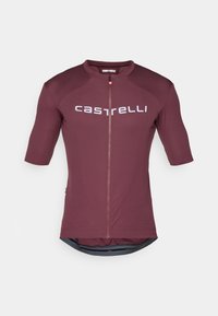PROLOGO LITE - Maillot de cycliste - deep bordeaux/silver gray