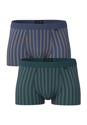 2 PACK - Boxer aderenti - avio scuro rigato/verde