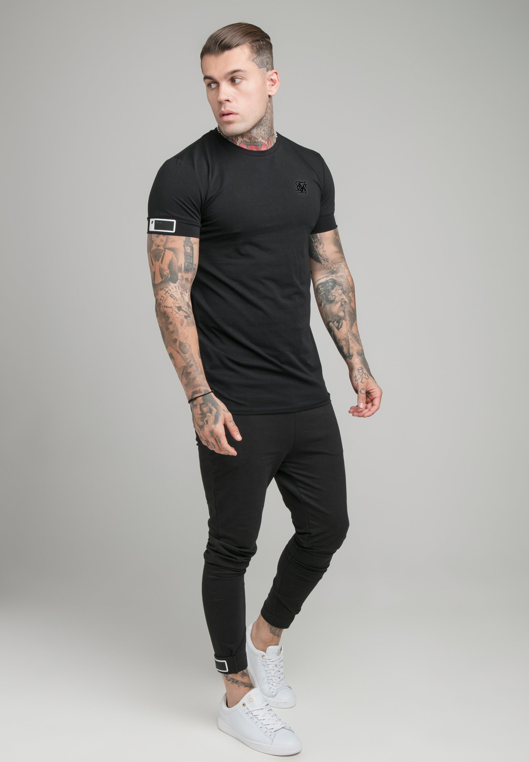 SIKSILK Camiseta básica - black/negro - Zalando.es