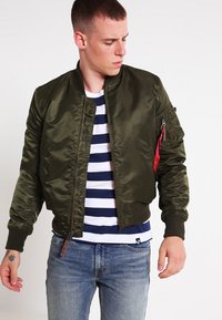 Alpha Industries - Bomber Jacket - dark green Thumbnail Image 1