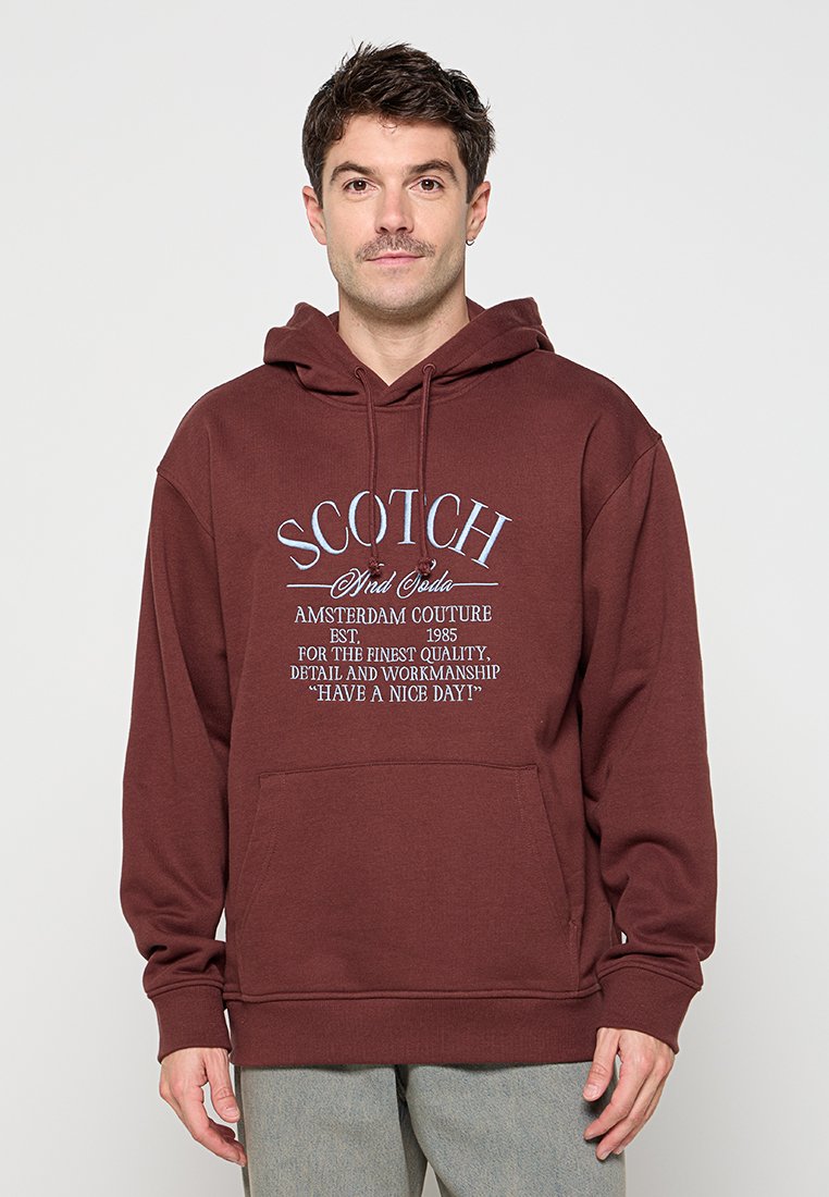 Scotch & Soda Hoodie bruin Scotch & Soda Hoodie bruin