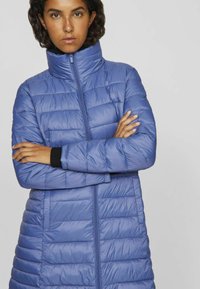 VILA Cappotto invernale - bijou blue