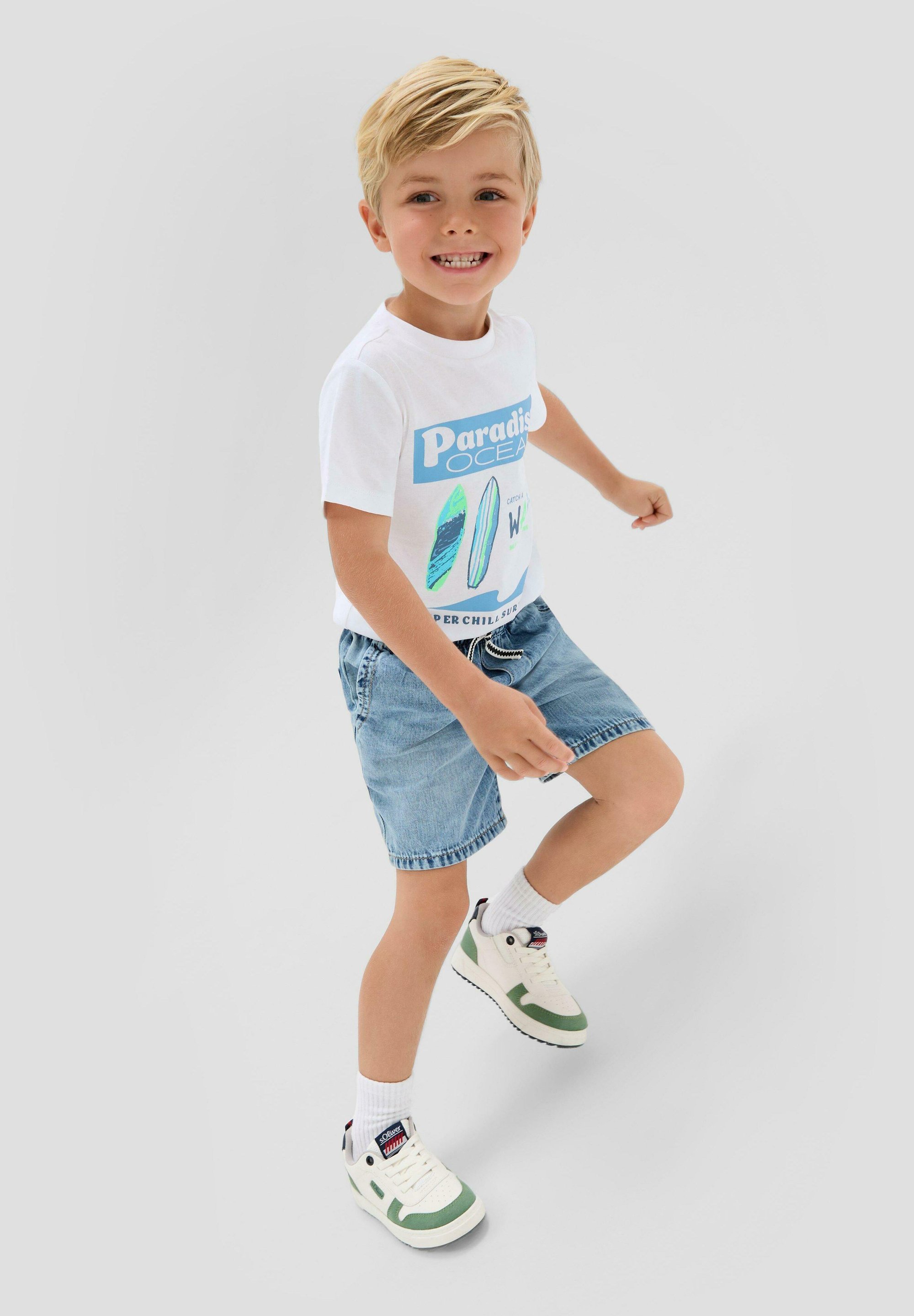 Maglietta S.Oliver Per Bambini E Ragazzi - 100% Cotone, Girocollo, Design Moderno E Comfortevole - Foto 13