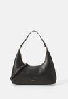 FOIL LOGO SHOU﻿LDER BAG - Håndveske - black/toasted coconut