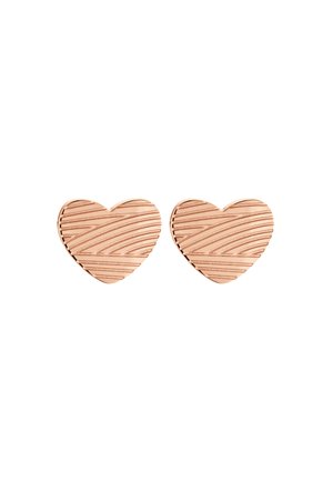 Boucles d'oreilles - rose goldfarbend