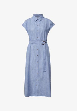 Street One, MIDI DRESS WITH KNOPFLEISTE - Robe chemise - original blue