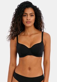 Freya - JEWEL COVE - Bikini top - plain black Thumbnail Image 1