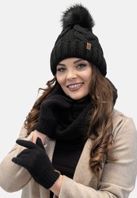 Vivisence SET LOOP - Écharpe - black