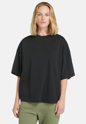 Langærmet T-shirt - black