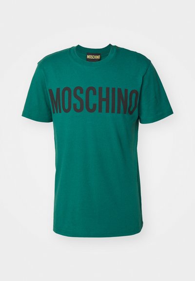 MOSCHINO Marškinėliai su spaudiniu - verde