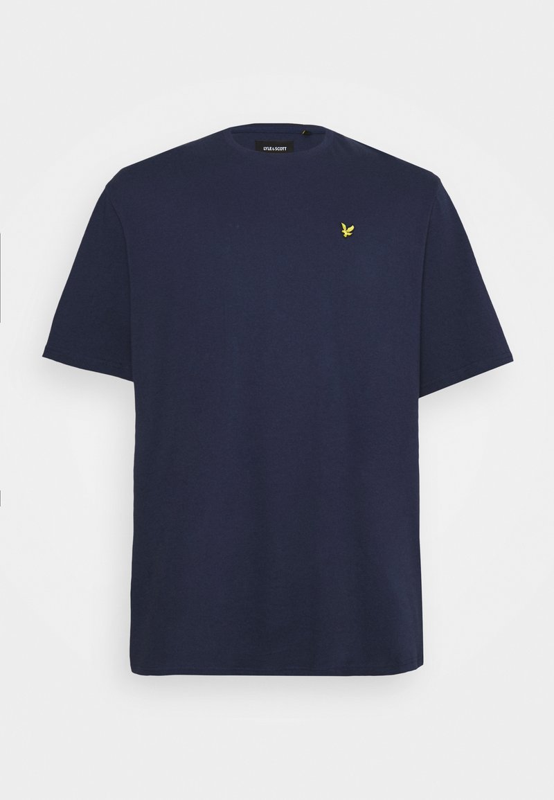 Lyle & Scott - PLUS PLAIN - Jednoduché tričko - navy, Zvětšit