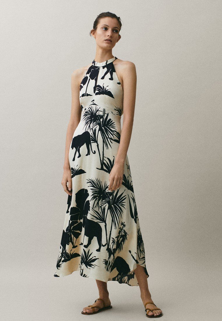 robe longue massimo dutti