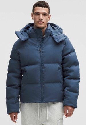 ALWAYS DOWN PUFFER *TECH CANVAS - Tolldzseki - blue twill