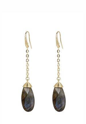 CAPRI DIAMOND-CUT - Ohrringe - blue