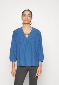 Tunique Vintage ESPRIT Multicouleur En Viscose - Taille 36 - Manches Longues - Occasion Très Bon état