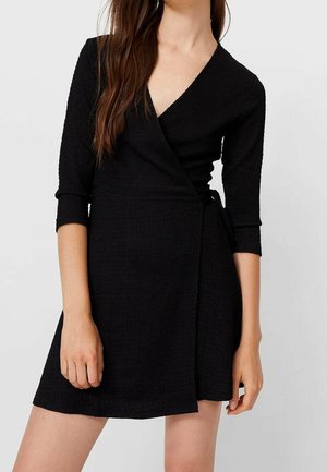 Gebreide jurk - black